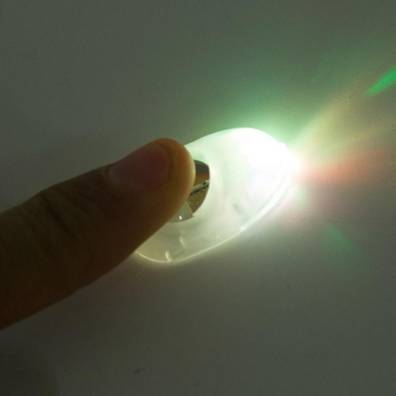 5 Pieces Ultra Bright Shiny Finger Lights Shiny/Brilliant/Eye-catching Party Bar Show Perform Finger Light Magic Props