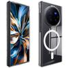 For vivo X Fold3 Case Compatible with MagSafe TPU+Acrylic Clear Phone Cover