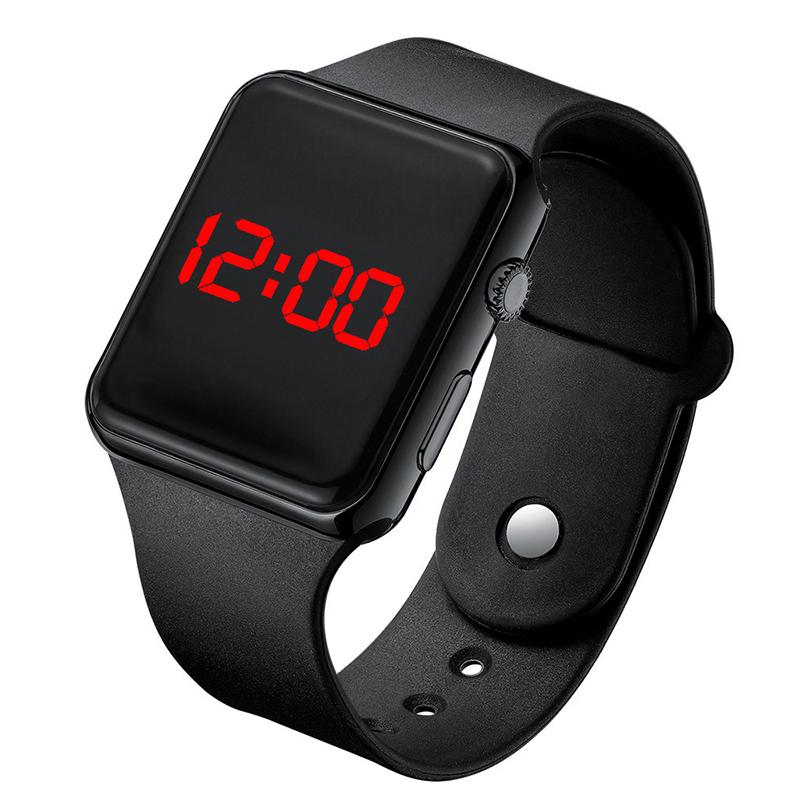 Sport Digital Watch Women Men Square Led Watch Silicone Electronic Watch Women'S Watches Clock Relogio Feminino Digital Reloj