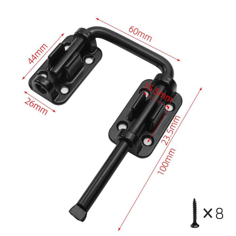 Patio Sliding Door Loop Lock for Window Shed Barn Door Closet Set