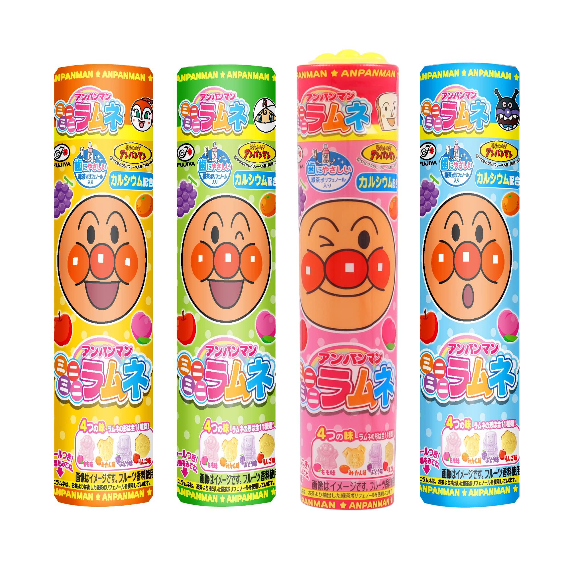 

Fujiya Anpanman Mini Mini Ramune 2 20 банок Конфета, 23г, Упаковки,
