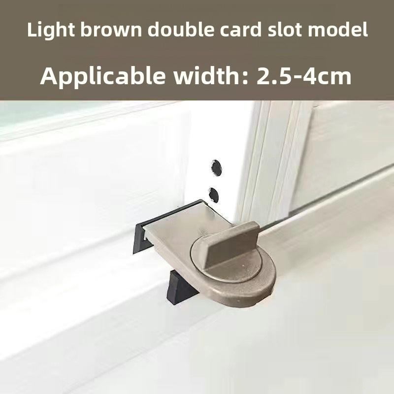 Sliding Sash Stopper Cabinet Locks Straps Doors Security Anti-theft Lock Window Sliding Door Baby Kids Child Safety Doors Lock