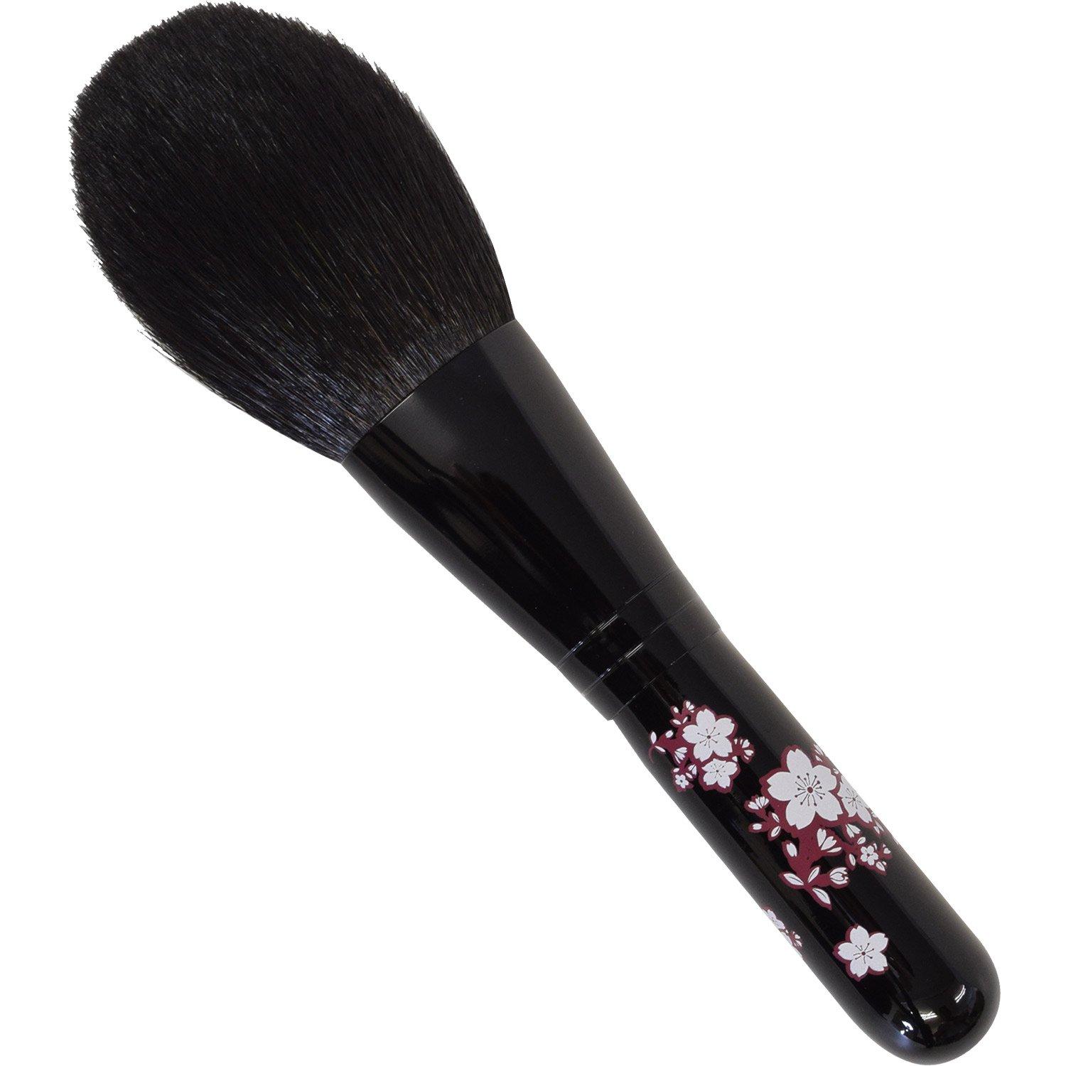 

Kumano Rokkakukan Sakurado Hana Sakura Powder Original Makeup Brush HSP-1 Brush, Brush, 100% Sokoho, чёрный