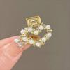 Pearl Pearl Hair Clip Alloy Crab Claw Clip New Mini Hair Hairpins