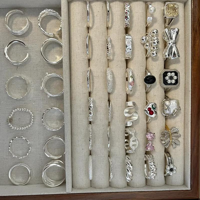 Elegant S925 Sterling Silver Ring - Non-Fading, Minimalist, Versatile Luxury