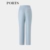 PORTS Women's LT8P086RWA007 Chic Slim-Fit Suit Pants