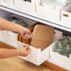 1PC Plastic Sundries Storage Box for Kitchen Bathroom Desktop Cosmetic Sorting Basket Cupboard Spice Drawer Stationery Organizer