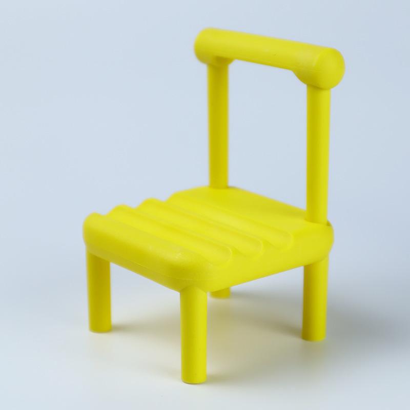 Creative Phone and Tablet Holder - Cute Chair Design for Desktop