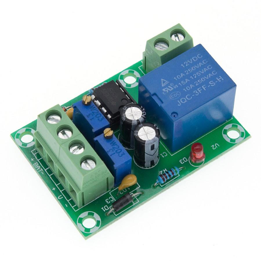 XH-M601 batteri automatisk ladekontrollkort 12V lader strømmodul