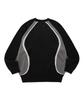 PHYSICAL DEPARTMENT Color Block Knit Black