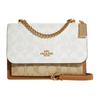 Women's Klare Crossbody Bag Canvas Khaki White CA148-IMRFI