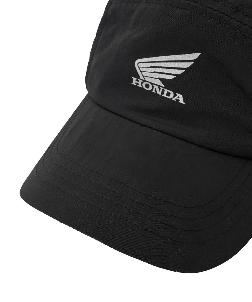 PHYPS MOTORCYCLE H-Tech Wing Logo Sun Shade Cap Black
