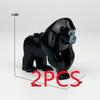 City Zoo Farm Building Blocks Model Character Accessories Animal Giraffe Elephant Elephant Wolf Dolphin Mini Brick Toy Gift X052