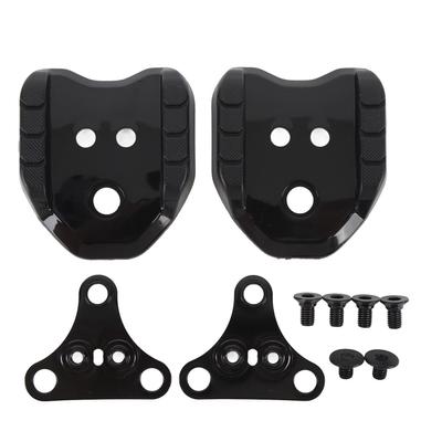 2PCS Cycle Cleats Set Nylon TPU Metal Cycle Shoe Pedal Cleats for SH40 Indoor Cycling Outdoor