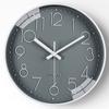 12-inch 30cm Simple Living Room Wall Clock Three-dimensional Digital Scale Mute Clock