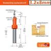 Woodworking Countersink Drill with Alloy Cone Head for Screw Installation, Step Drill for Salad Drill.