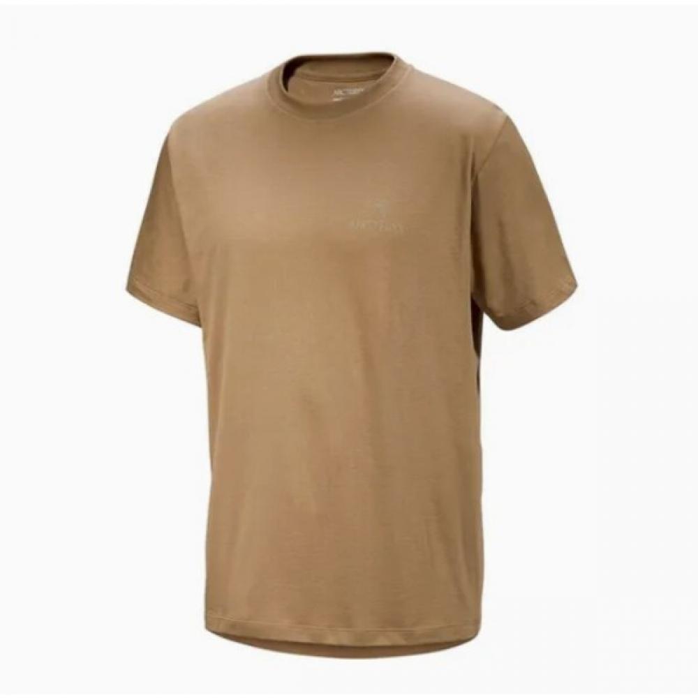 Arcteryx SS25 Crag Sl Cotton Bird Word Shirt Men S atpSm09535 CANVAS/LG