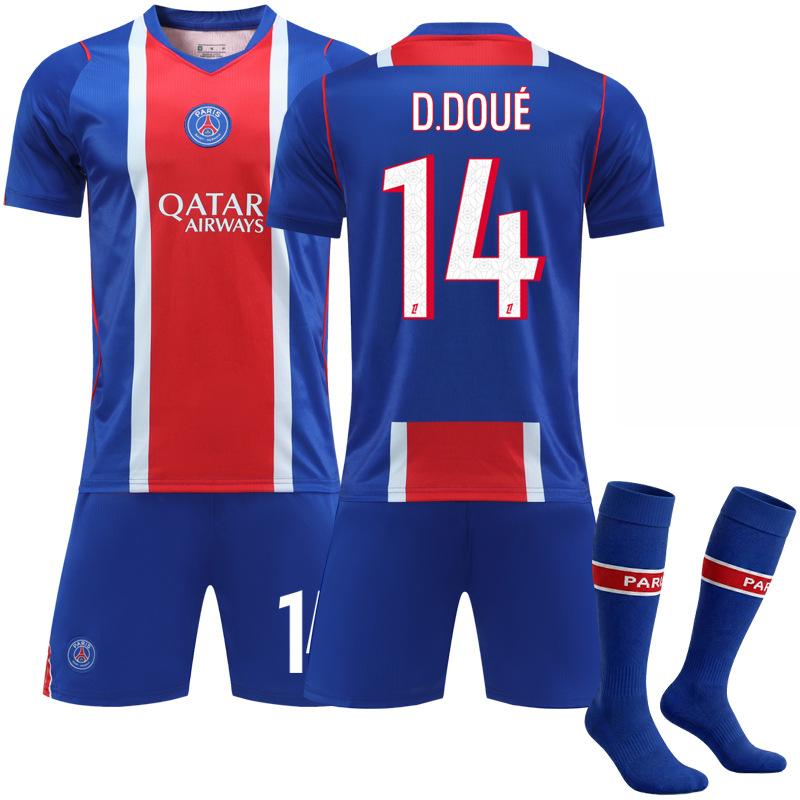 2026/27 Sports Kit 10 Dembele Club Football Clothing No. 14 Douai Paris Home Jersey