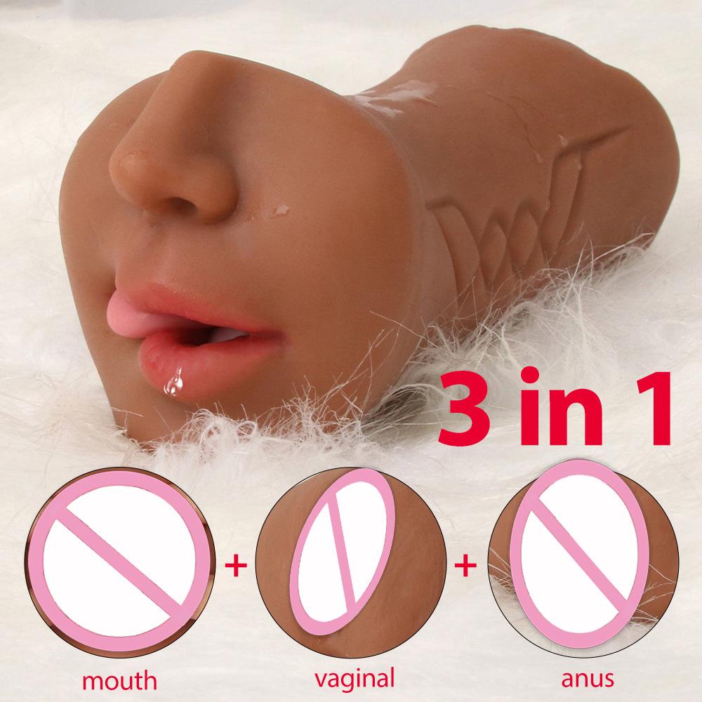 Three-Way Male Pleasure Cup: Triple Simulation, Adult Toy