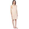 Ärmelloses Baumwoll-Camisole für Damen, U-Ausschnitt, durchgehende Länge, Sommer-Oberteil