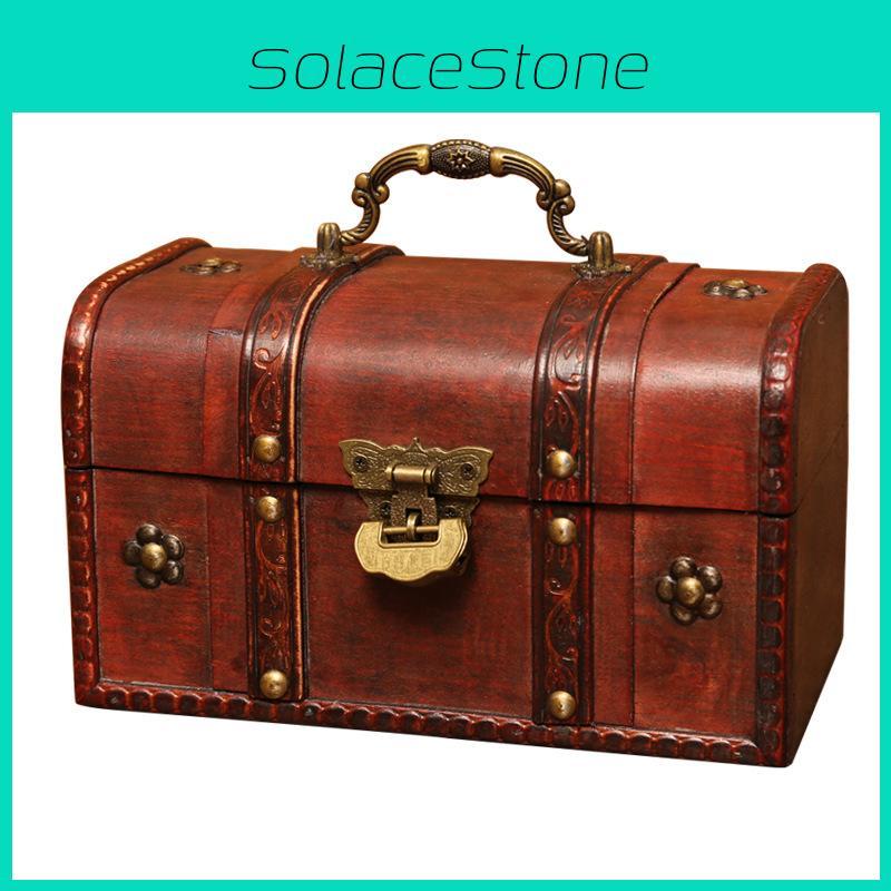 Organizer Wooden Classic Boxes For Desk Storage And Home Gifts Decorations