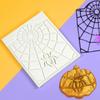 2x Halloween Fondant Mold Spiderwebs Cake Decoration Baking Mold Multifunctional
