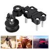 Motorcycle Aluminum Chain Tensioner Bolt Auto Adjuster on Roller Tool Black