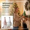 Festive Atmosphere Soft Furnishings Christmas Tree Plush Ornament with Dangling Legs, Cute Stuffed Figure, for Home Doll Living Room Sofa And