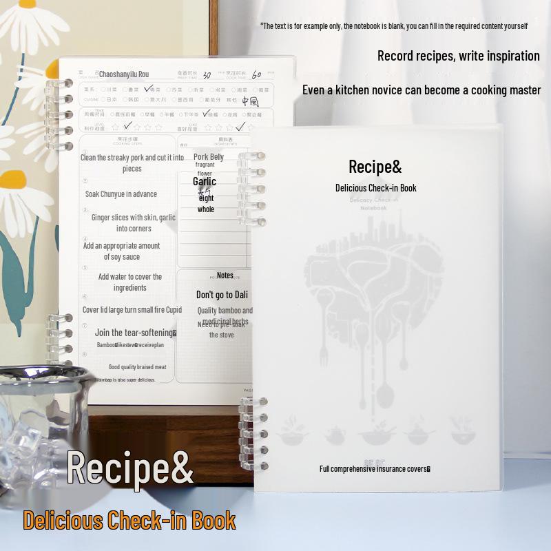 Kulinarisches Notizbuch: Rezepttagebuch & Kochaufzeichnungen