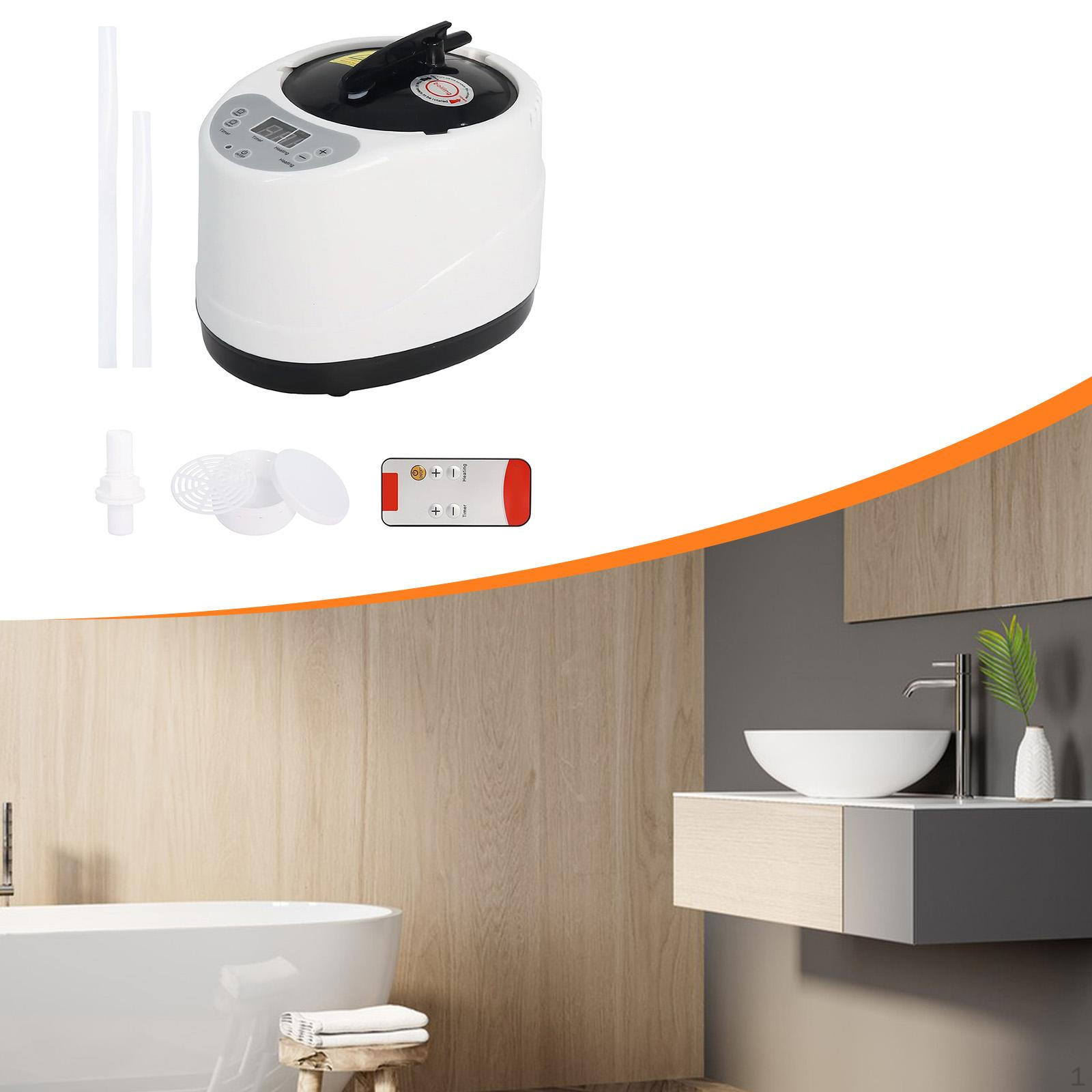 

3L Sauna Steamer Machine Leakproof Lid Pot for Shower SPA