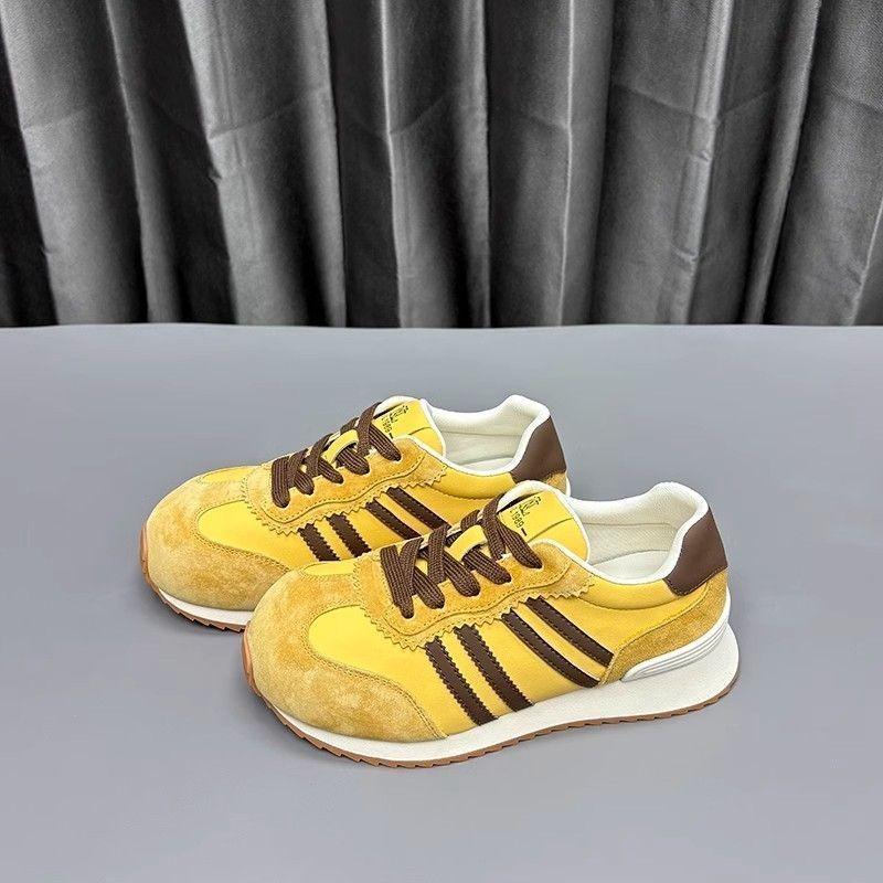 Spring women's shoes low-top casual shoes comfortable platform fashion round head versatile lace-up