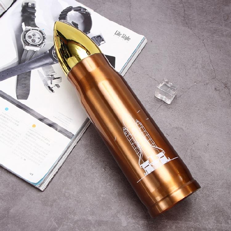 Bullet Shaped  Bottle Stainless Steel Insulated Water Bottle Portable