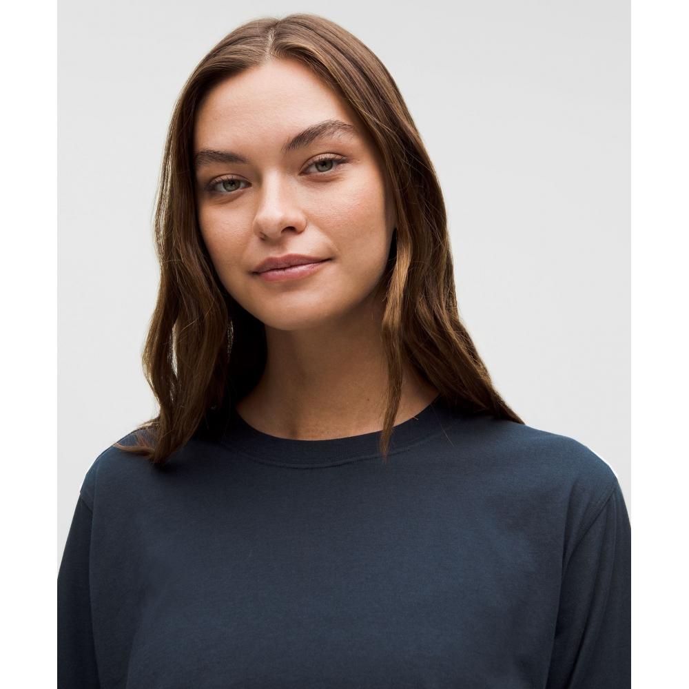 Lululemon All Yours Long Sleeve Shirt True Navy