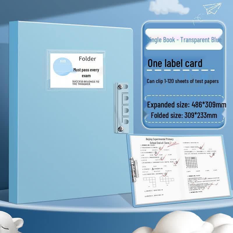 Portable A3 Foldable Test Paper & Document Organizer