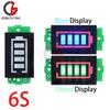 1S/2S/3S/4S/6S/7S Lithium Battery Capacity Indicator Car Motorcycle Voltmeter Li-Po Li-ion Acid Lead Battery Volt Tester Panel