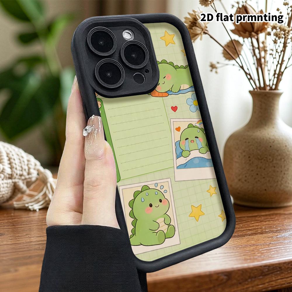 Phone Case: 2D Flat Design Suitable for iPhone 18 17 16 15 14 13 Pro Protective Case, Journal Polaroid, Perfect Christmas and Halloween Holiday Gift