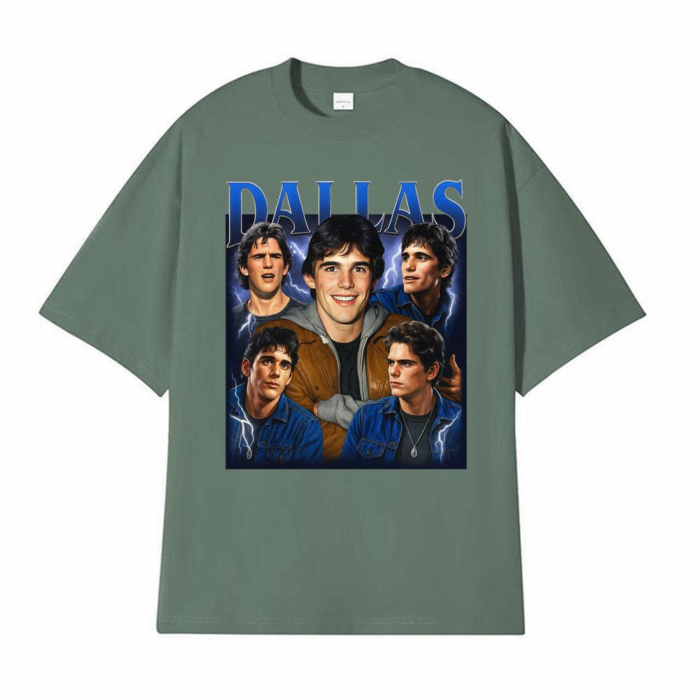 Limited Dallas Winston Vintage TShirt Men Women Fashion Casual Tshirts Comfort Oversized Loose Short Sleeve T Shirt Streetwear