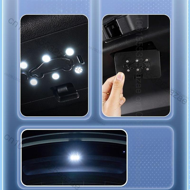 For BYD Dolphin Surf/Mini Seagull 2026 2025 2024 Rear Trunk Light Tailgate Modification Led Trunk Interior Light Car Interior