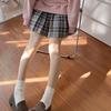 Single-layer nude-effect leg tights for women, autumn and winter, fleece-lined, thick, flesh-colored, non-slip pantyhose