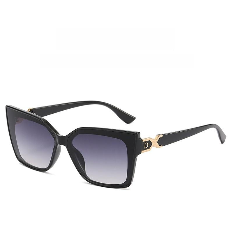 Classic Butterfly Frame Sunglasses With Pc Lenses For Travel And Parties