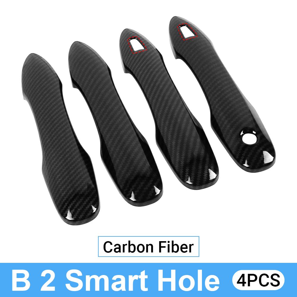 For Toyota Camry XV70 2018      ABS Car Door Handle Trim Covers Door Bowl Cover Strip Stickers Accessories