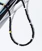 Polalita Black Candy Color Point Necklace (Plt-Nl-016_Bk)