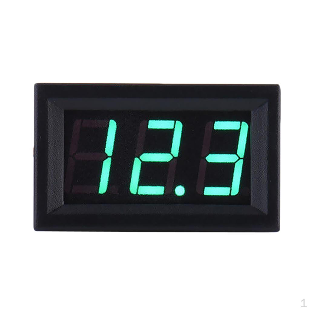 120 3 Digit Display Meter Panel Colors