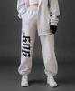 RANDOMOFF 909R Sporty Elastic Waist Jogger Training Pants [White Melange]