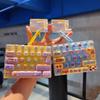 Cute Stress Relief Decompression Toy 26 Key Press Button Toy Durable Bag Ornament for Family Party Favors