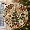 Home Decoration Ornaments Christmas Faux Pearl Art Hanging Ornament Kit Acrylic Glowing Holiday Decor Garden for Tree Window DIY Festive Pendant