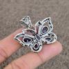 Amethyst Gemstone Handmade 925 Sterling Silver Jewelry Pendant 1.65" KKG-81