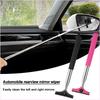 Ds LOGO Car Rearview Mirror Wiper Telescopic Auto Mirror Squeegee Cleaner for Citroen DS4 DS5 C5 2CV Picasso C1 C3 C4 C4L VTS DS3