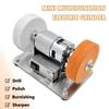 100W Mini Multifunction Electric Grinder Desktop Double Grinding Wheel Machine  Household Polishing Drilling Power Tools