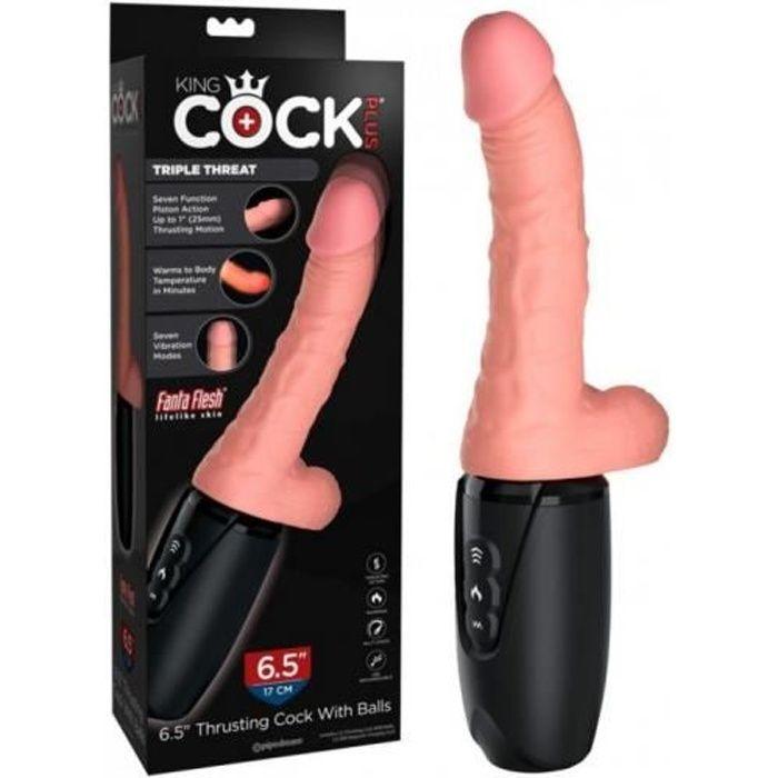 Vibromasseur - Pipedream - Réaliste USB - Chauffant - Grand - 7 modes de vibrations